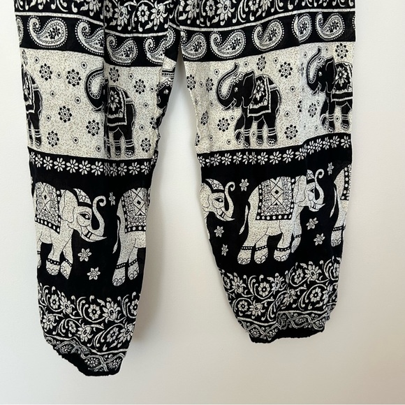 Thailand Elastic waist elephant Pants Joggers - Picture 4 of 10